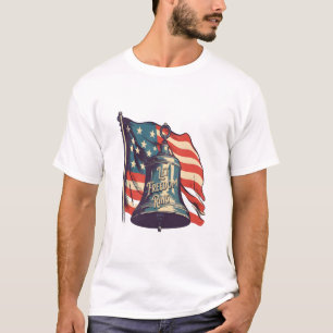 Let Freedom Ring Funny Sloth T-Shirt