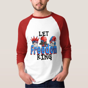 Let Freedom Ring Gnomes T-Shirt