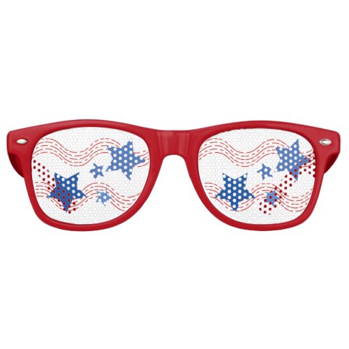 Let Freedom Ring July 4th Party Retro Sunglasses
