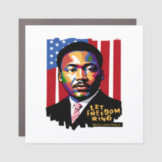 Let Freedom Ring, MLK Quote, Black History Car Magnet