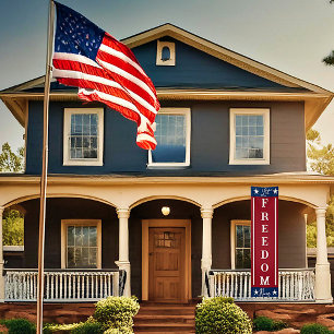 Let Freedom ring patriotic Banner