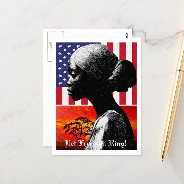 Let Freedom Ring Postcard (Creator Uploaded)