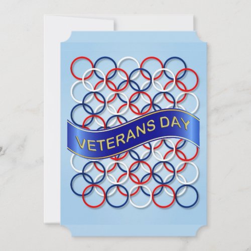 Let Freedom Ring Veterans Day Party Invite