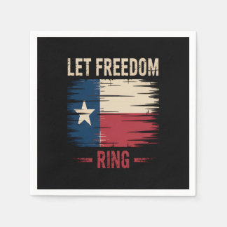 Let Freedom Ring Viral Sloth Napkins