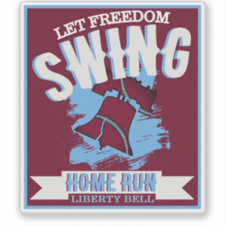 LET FREEDOM SWING STICKER