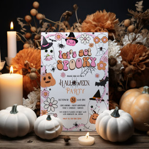 Le't Get Spooky Halloween Party Invitation