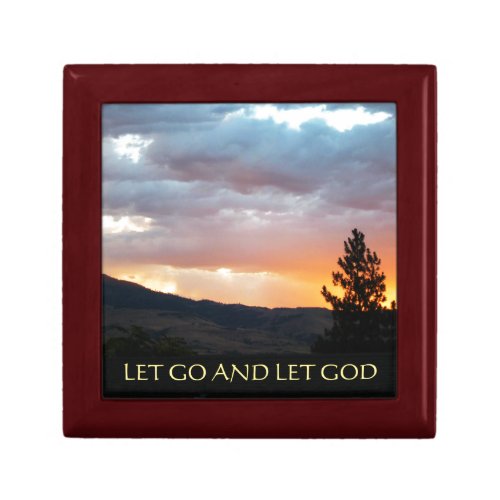 Let Go and Let God July Sky Gift Box