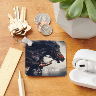 "Let Go" and Powerful Horse Keychain
