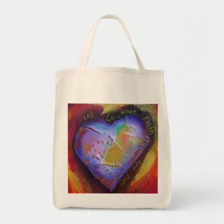 Let go Have Faith and Fly tote Bag