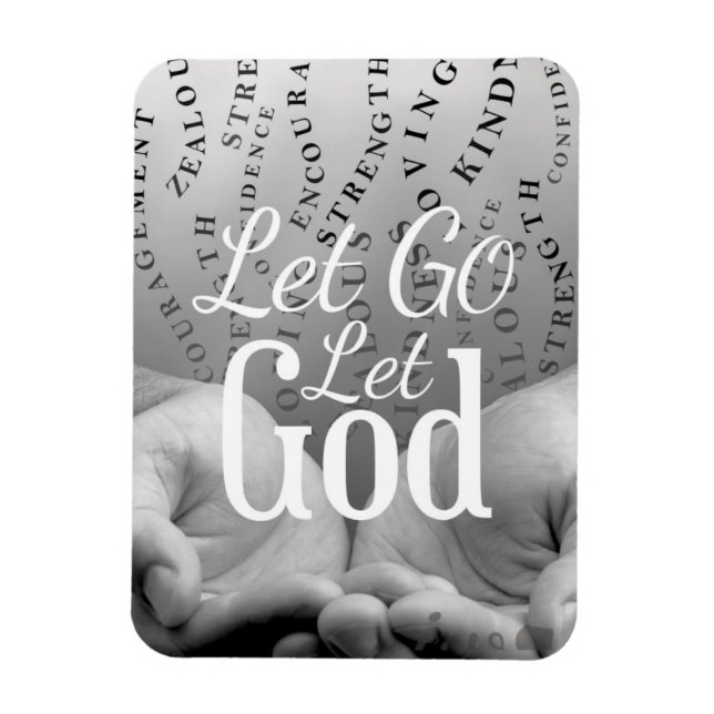 Let Go Let God Magnet (Vertical)