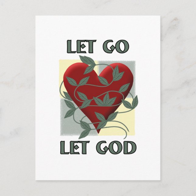 Let Go Let God Postcard (Front)