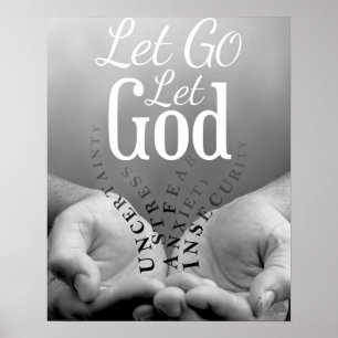 Let Go Let God Poster