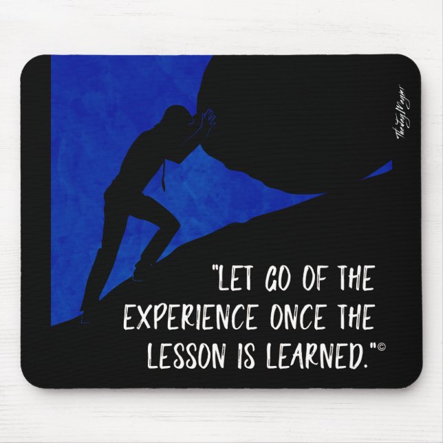 "Let Go" Mouse Pad (Front)