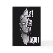 Let Go of Anger – Buddha Mindfulness Quote T-Shirt