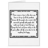 Let go of drama (Front)