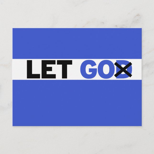 Let GO Postcard (Front)