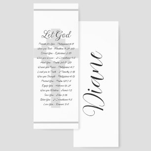 Let God personalized Bookmarks