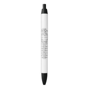 Let God scripture inspiration Pen