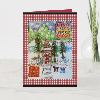 Let Heaven and Earth Sing Holiday Card