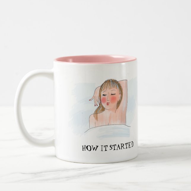 Let it all Go Funny Anniversary/Relationship Mug (Left)