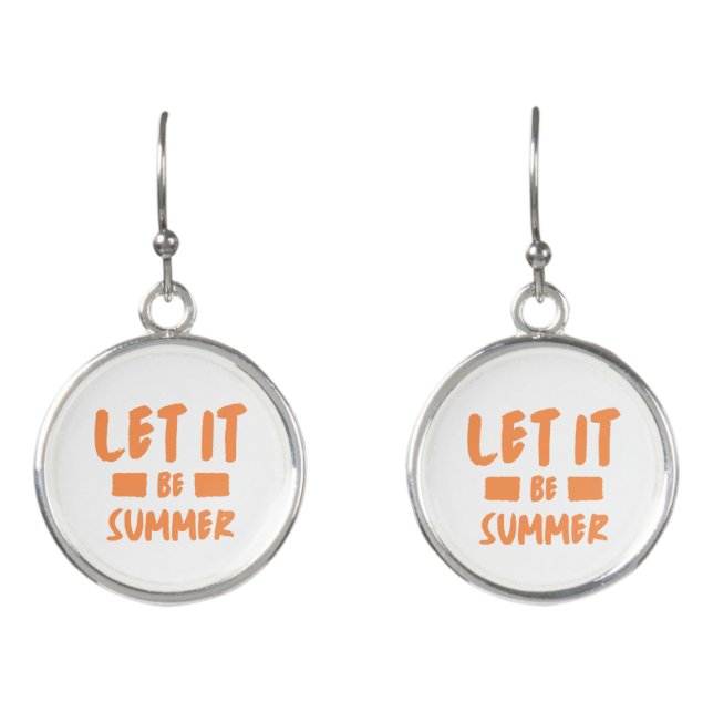 let it be summer earrings (Front)