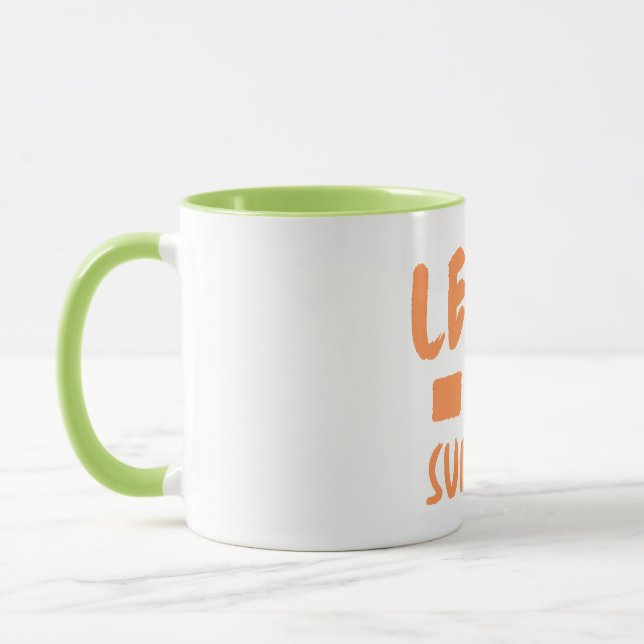 let it be summer mug (Left)