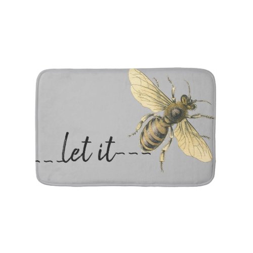 let it bee bath mat