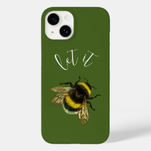 Let it Bee, bumblebee Case-Mate iPhone 14 Case
