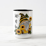 Let It Bee Gnome Mug