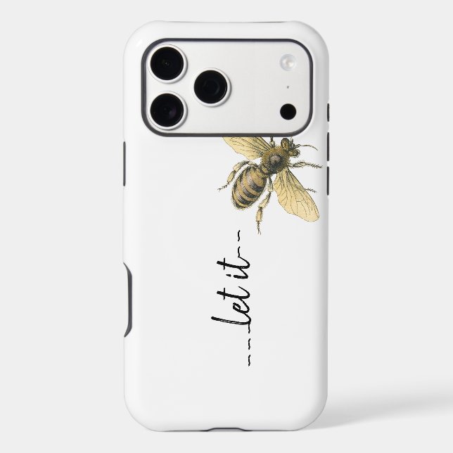 let it bee iphone case (Back)