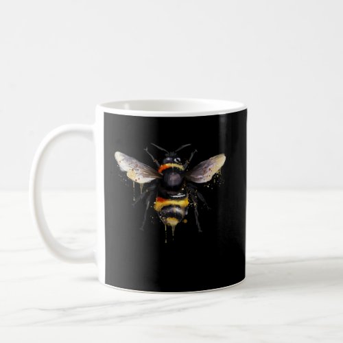 Let It Bee Watercolor Coffee Mug