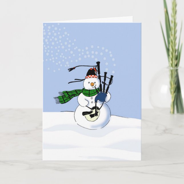 Let it Blow, Let it Blow, Let it Blow!! Holiday Card (Front)
