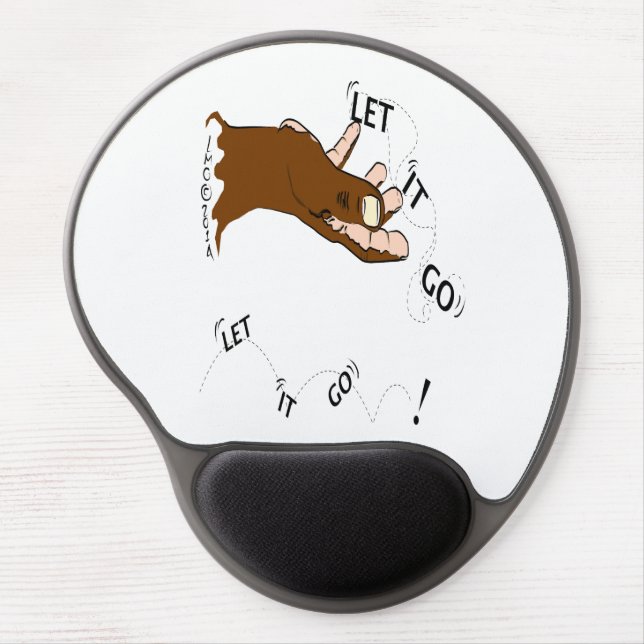 Let It Go...Let It Go! ~(C) 2014 LMG Gel Mouse Pad (Front)