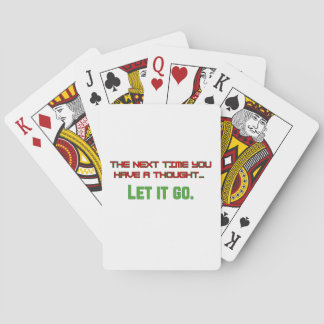 Let it go poker cards