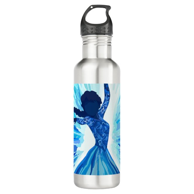 Let It Go Stainless Steel Water Bottle (Front)