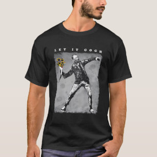 Let It Gogh Distressed Pun T-Shirt