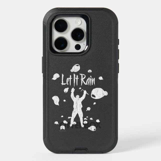 Let It Rain (hockey) iPhone 15 Pro Case (Back)