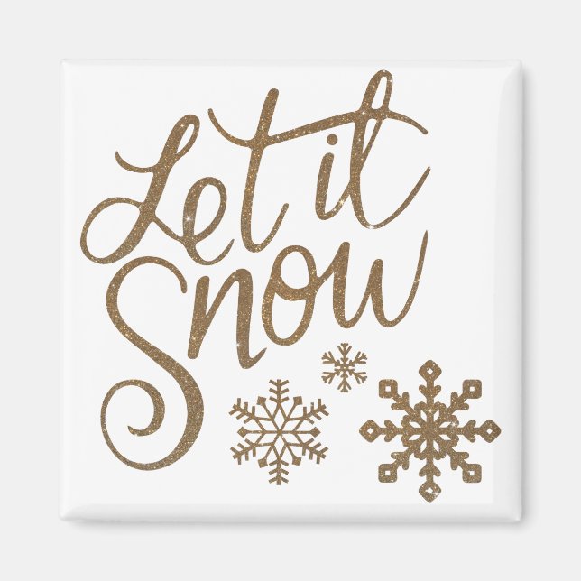 let-it-snow-1915324 magnet (Front)