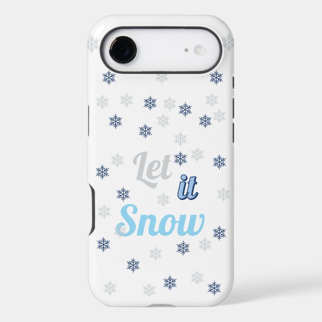 Let It Snow - Beautiful Winter Design Case-Mate iPhone Case (Back)