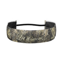 Let It Snow Blue Beach Song™ Non-Slip Headbands