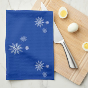 Let it Snow Snowflake Kitchen Towel