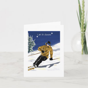 Let It Snow card