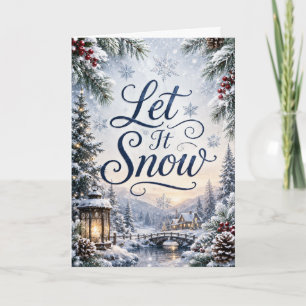 Let It Snow Card