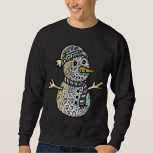 Let It Snow Christmas Cute Christmas Snowman Sweatshirt