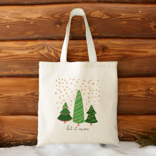 Let it snow Christmas gifts for her Tote Bag