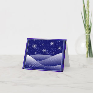 Let It Snow Christmas Note Card