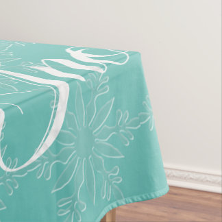 Let It Snow Christmas Time Tablecloth