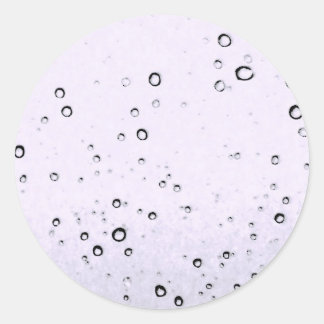 let-it-snow classic round sticker