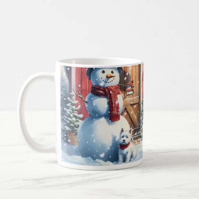 Let It Snow Coffee Mug (Left)