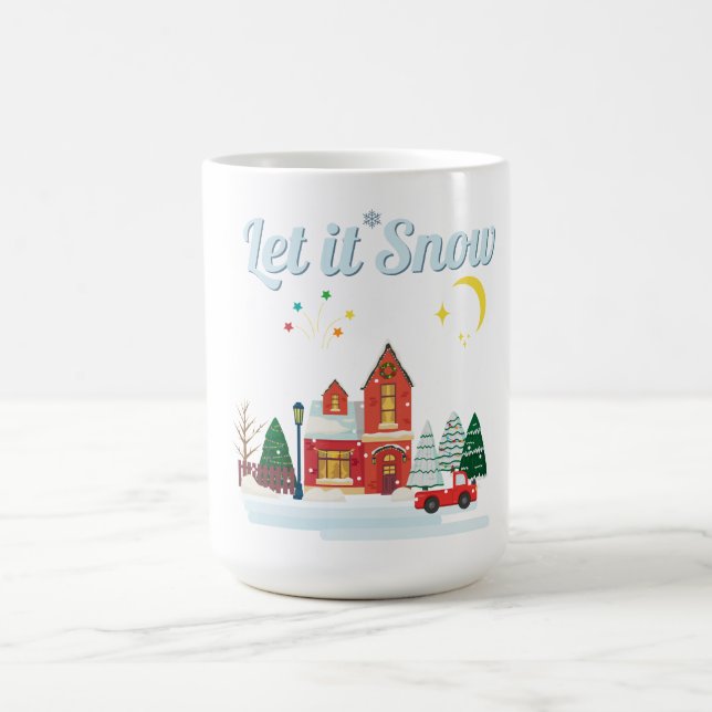 Let It Snow Coffee Mug (Center)